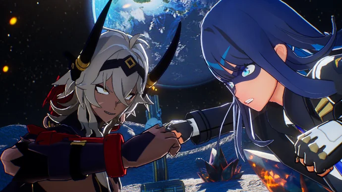 Mightreya is a crunchy, meaty, complicated anime-superhero fusion of Devil May Cry and Gravity Rush