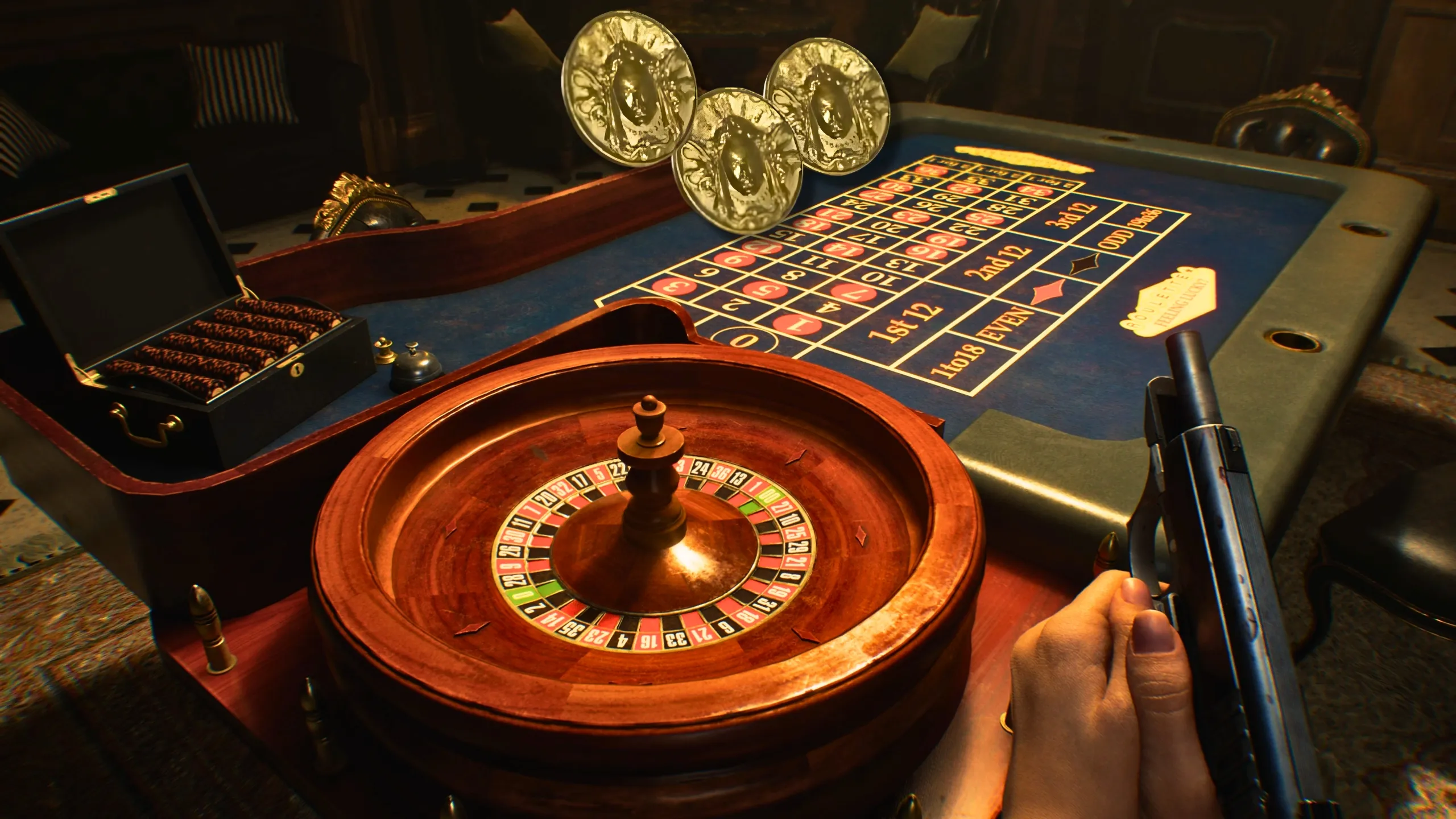 Roulette Table Puzzle Solution in RE9