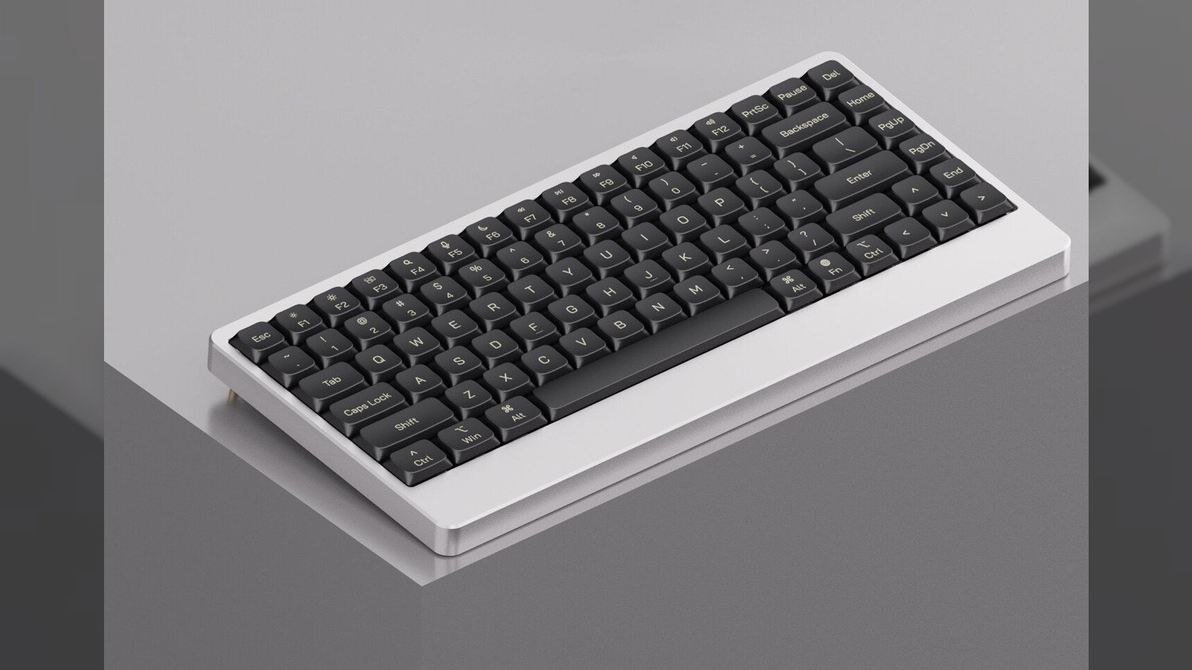 Awekeys Launches All-Metal Low-Profile Keycaps on Kickstarter