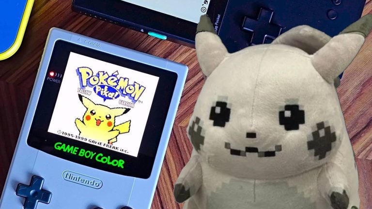 This pixelated Pikachu plushie is to die for if you're a fan of the original games