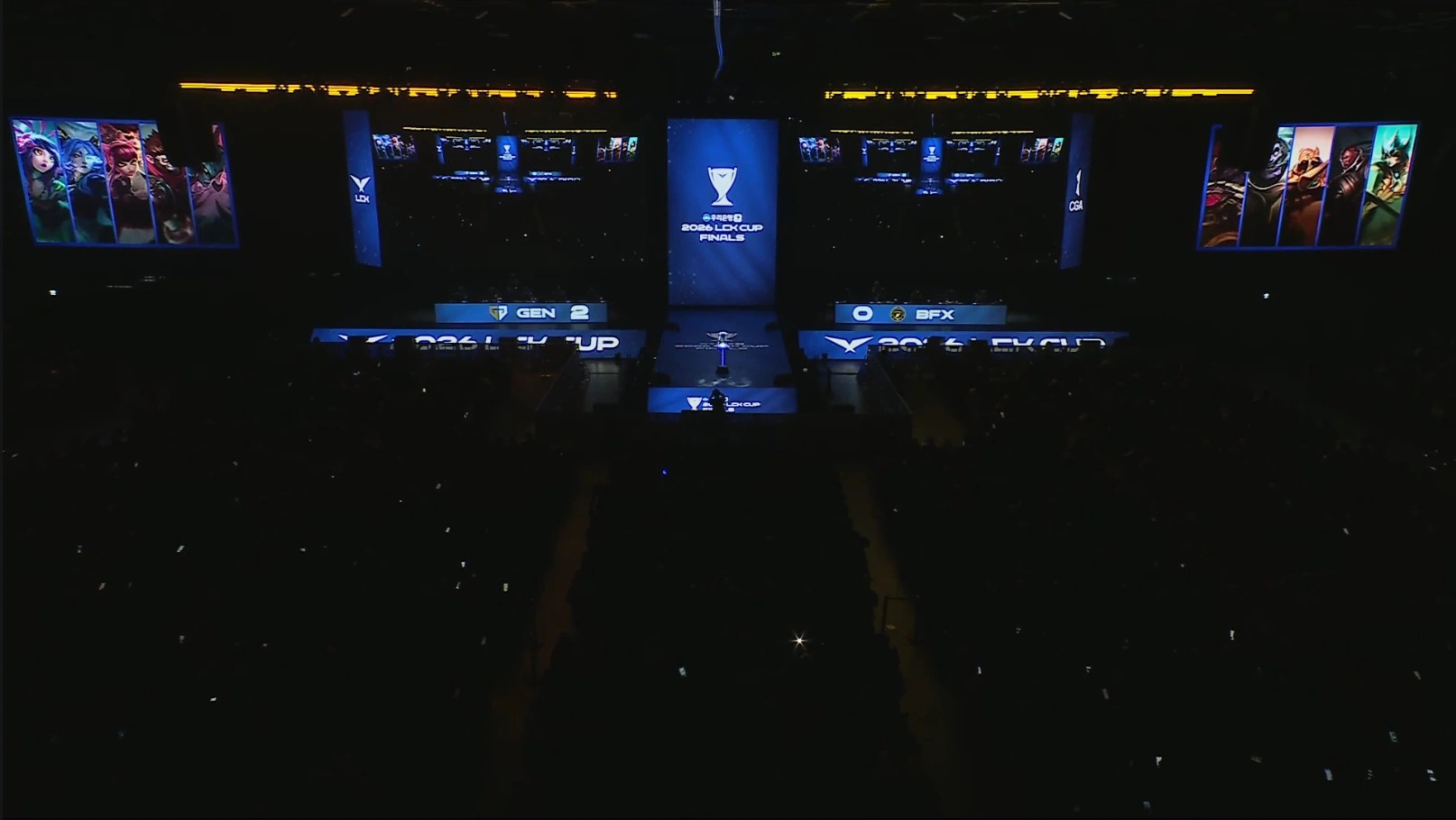 3대0 의 압도적 전력차 젠지 우승, LCK 컵 결승전