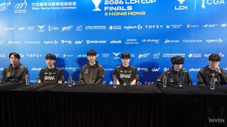 [LCK컵] 준우승 차지한 BFX "압도적 패배라 많이 아쉬워"