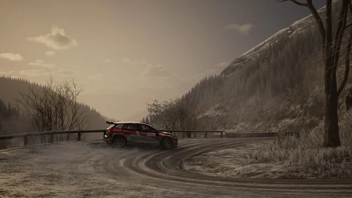 Assetto Corsa Rally's latest update adds laser-scanned Monte-Carlo stages and won't stop shouting about SNOW