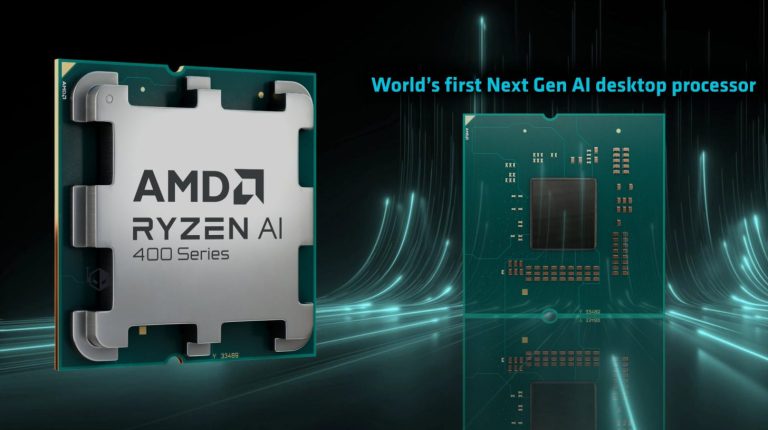 AMD Unveils Ryzen AI 400 Desktop APUs: 8 CPU & GPU Cores, 50 TOPS, AM5 Socket Support