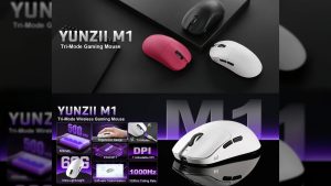 (PR) Yunzii Releases M1 Lightweight Tri-Mode Wireless Mouse