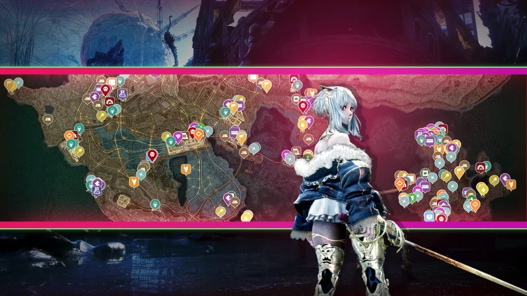 Code Vein 2 interactive map