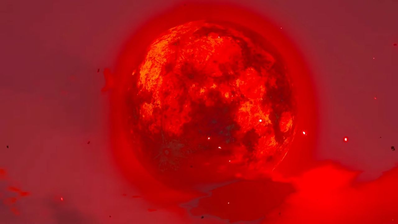 A total lunar eclipse will cause a real blood moon tonight, exactly 9 years after Zelda: Breath of the Wild unleashed blood moons on Hyrule – "Better hurry killing all Lynels"