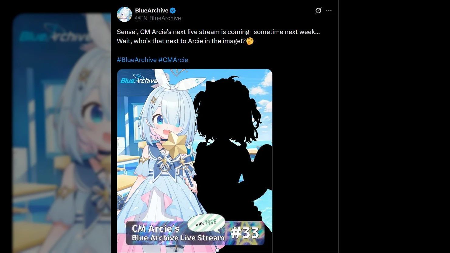 Certain Chocomint-flavored ghost will appear in Blue Archive (EN) official account