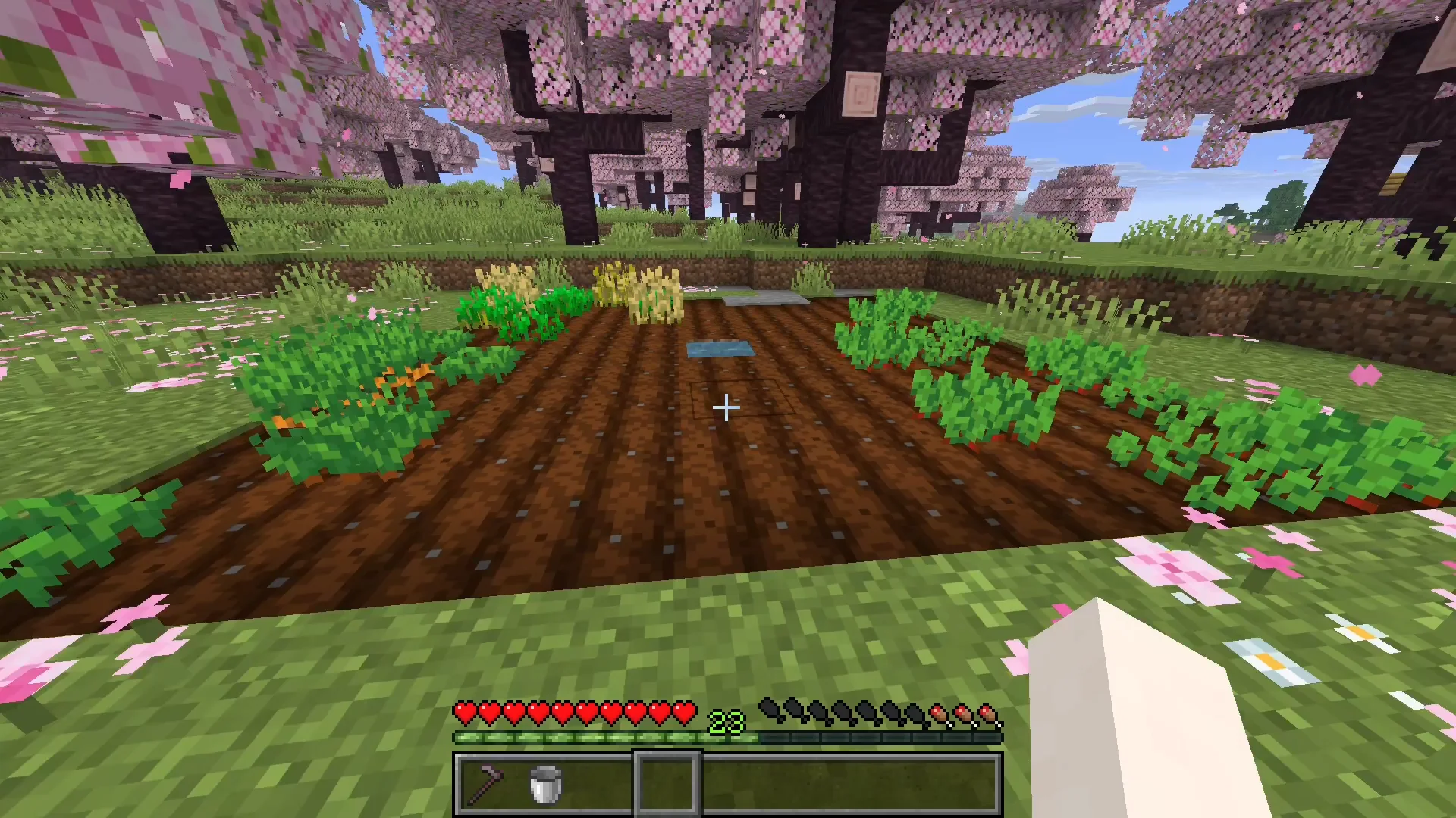 Did you know farmland has 8 levels of moistness? They all share the same texture in Vanilla