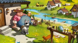 If You Like Stardew Valley, You HAVE to Play This Cozy Co-Op Board Game (Tons of Stickers Included)