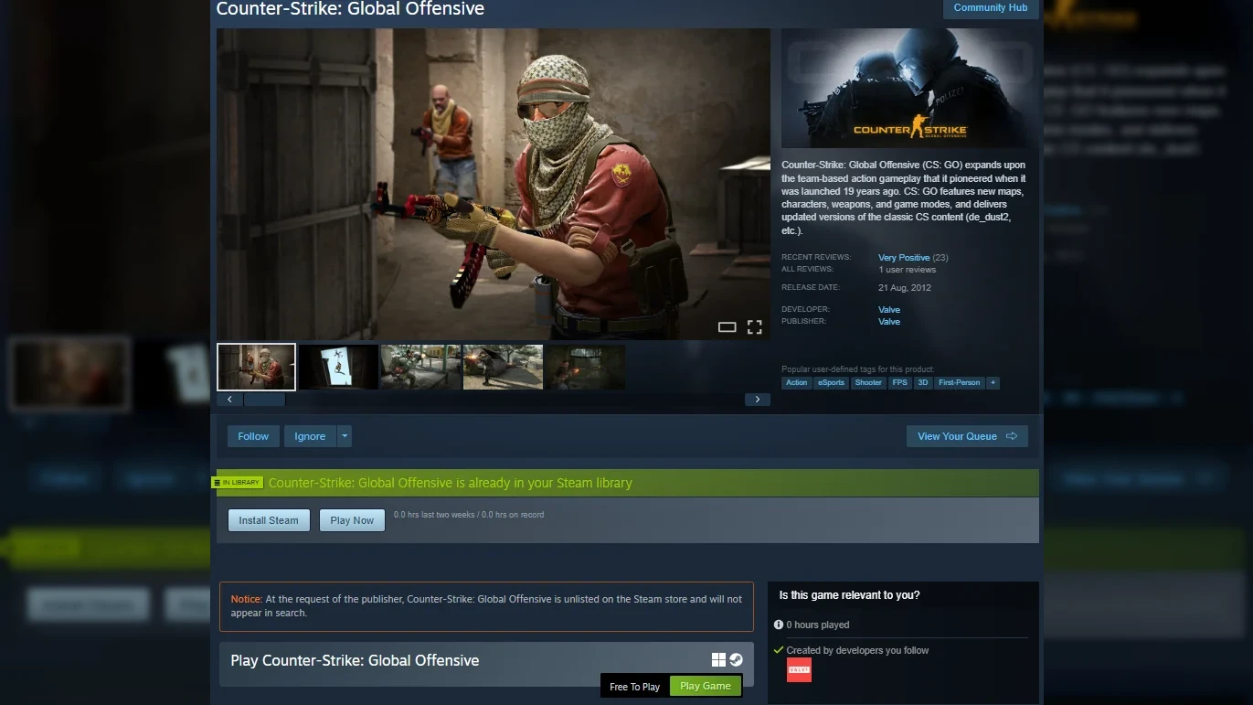 Will there be servers for CS:GO since it's not a branch from CS2 now?