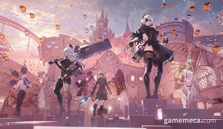 2B는 키리코, 오버워치 ‘니어: 오토마타’ 컬래버 스킨 발표