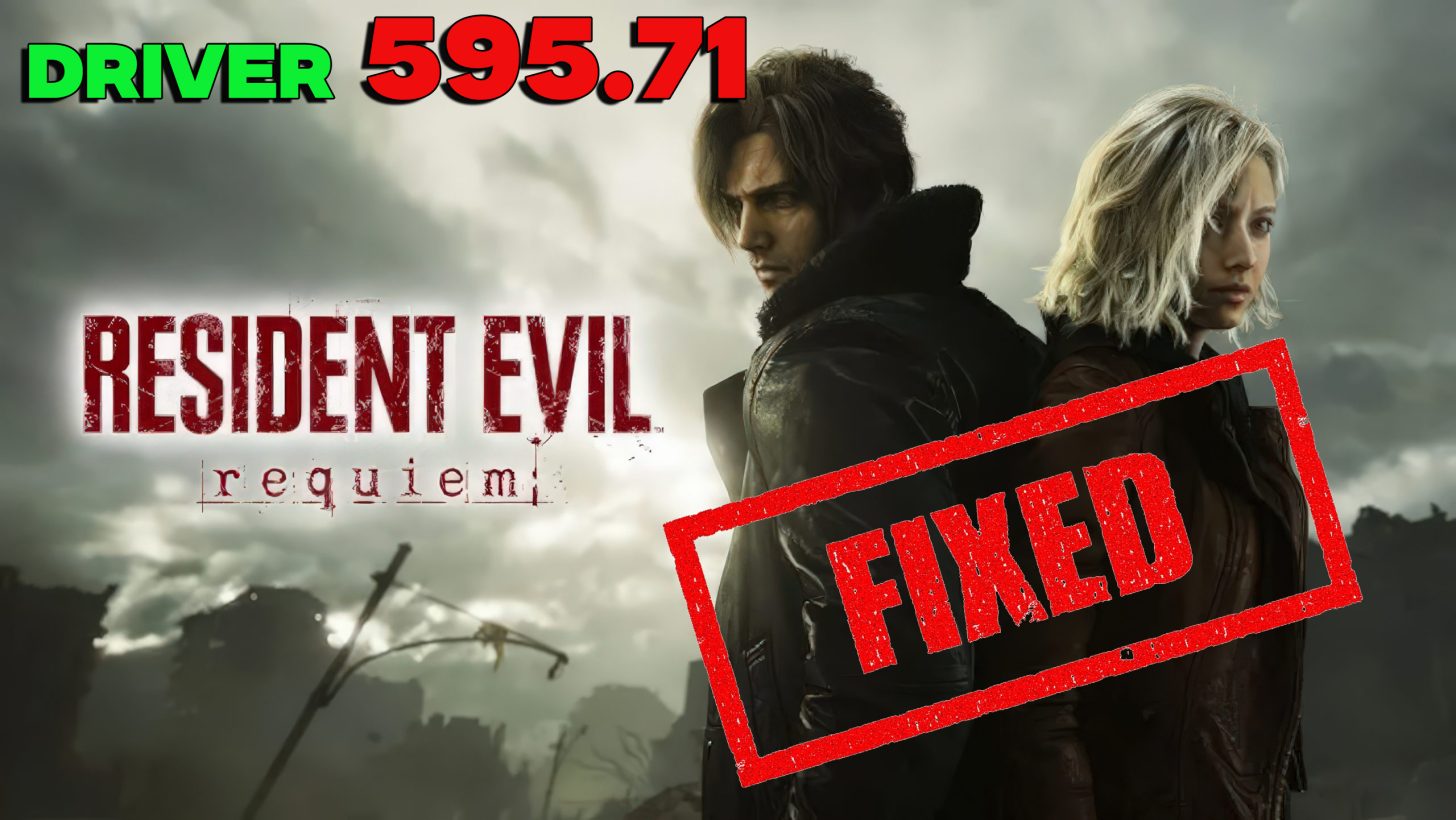 NVIDIA Has Reportedly Fixed Resident Evil Requiem Performance Issues Through Game Ready Driver 595.71