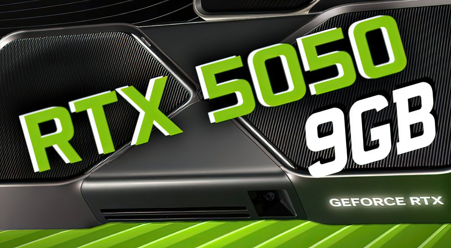 NVIDIA Preps GeForce RTX 5050 With 9 GB GDDR7 Memory