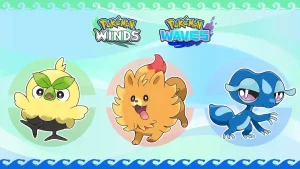 Pokémon fans think Winds and Waves’ adorable widdle starters might evolve into mythological calamities