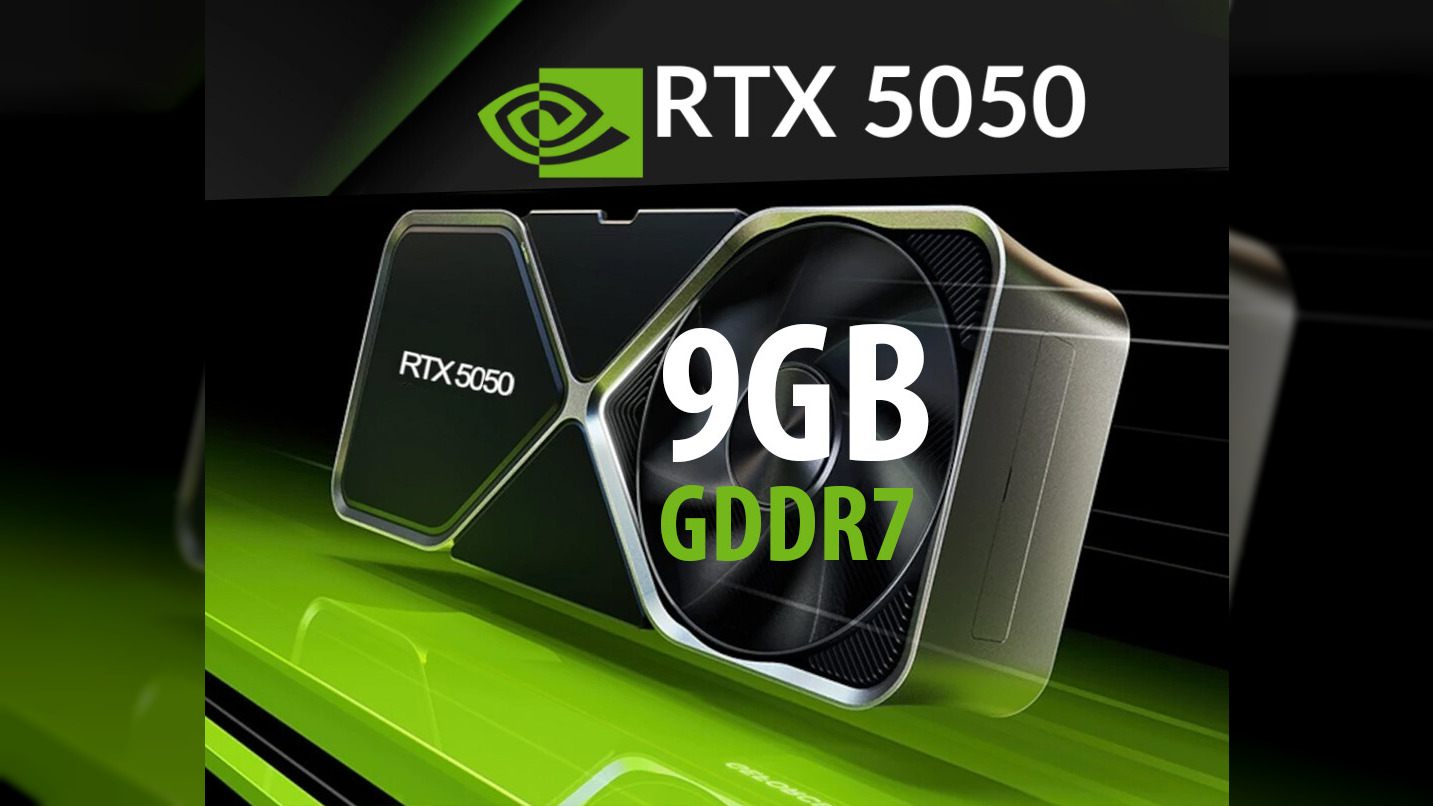 NVIDIA Reportedly Preparing 9 GB GeForce RTX 5050 Variant with GDDR7