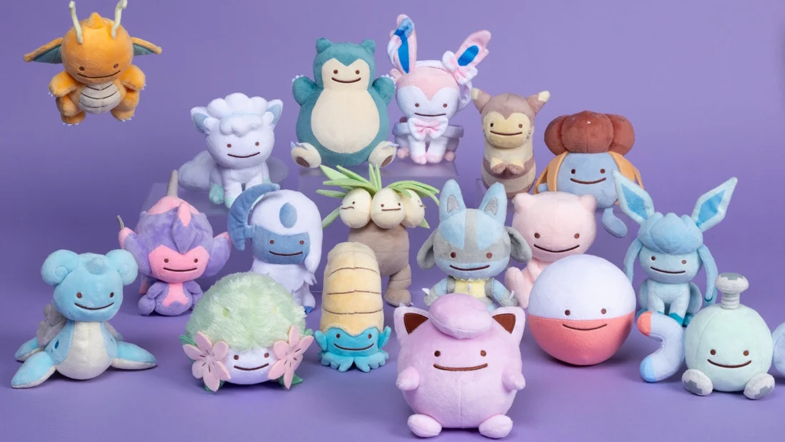 Ditto Plushies Have Invaded Our Heart Right In Time For Pokopia Fever