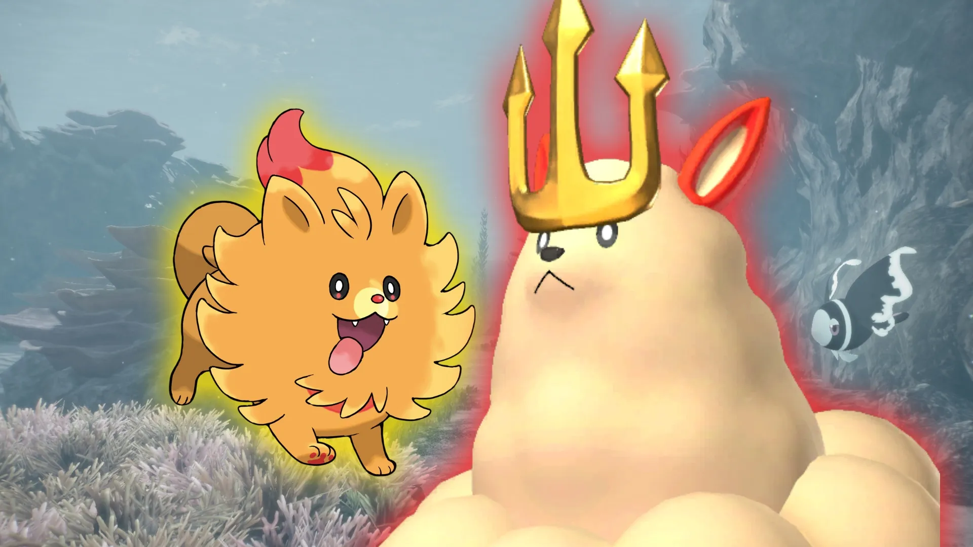 Pokemon Winds and Waves' Starter Trio Looks a Lot Like Palworld Pals