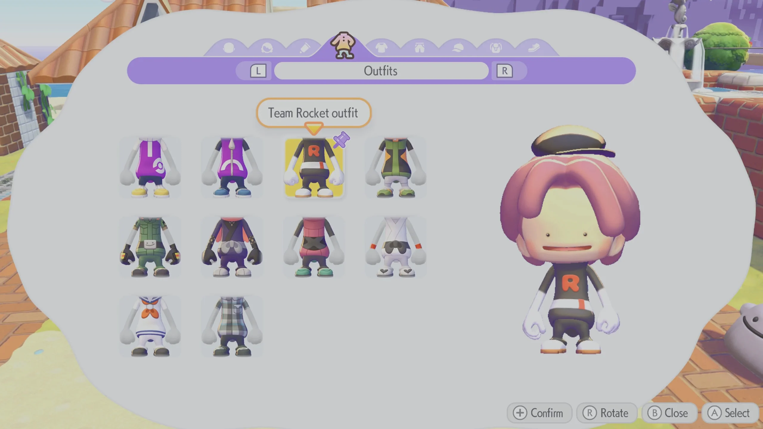 Pokémon Pokopia: All outfits in Pokémon Pokopia