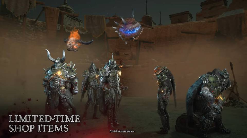 디아블로4, ‘둠: 다크 에이지’와 콜라보... 시즌12 ‘살육의 시즌’ 공개