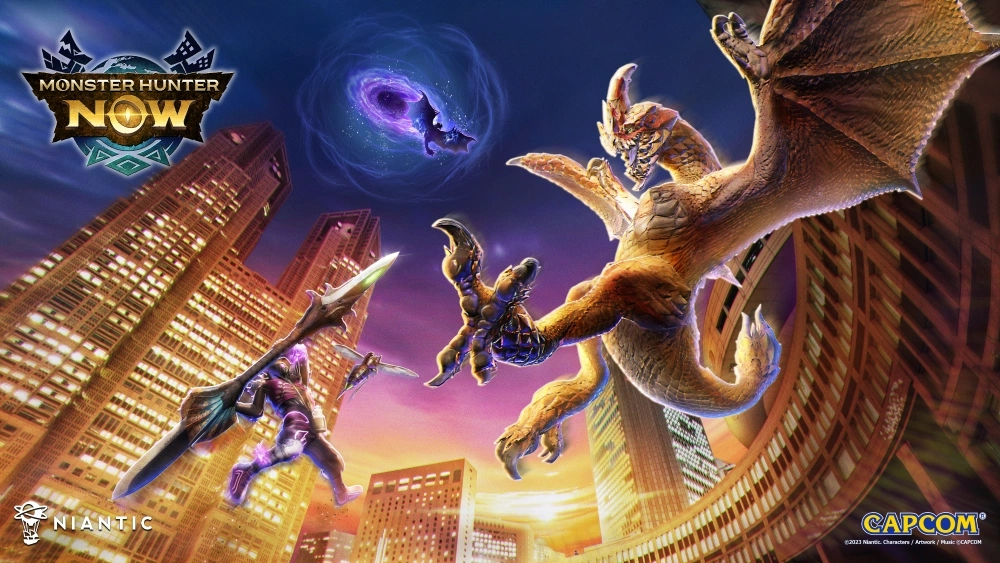 나이언틱 ‘몬스터 헌터 나우’, 시즌9 ‘천인의 습격과 봄밤의 도약’ 업데이트 예고