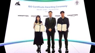 크래프톤, 정보보호 국제표준 ISO/IEC 27001, 27701 인증 동시 획득