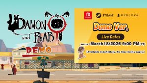 DAMON and BABY demo launches March 19
