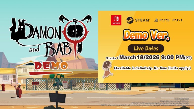 DAMON and BABY demo launches March 19