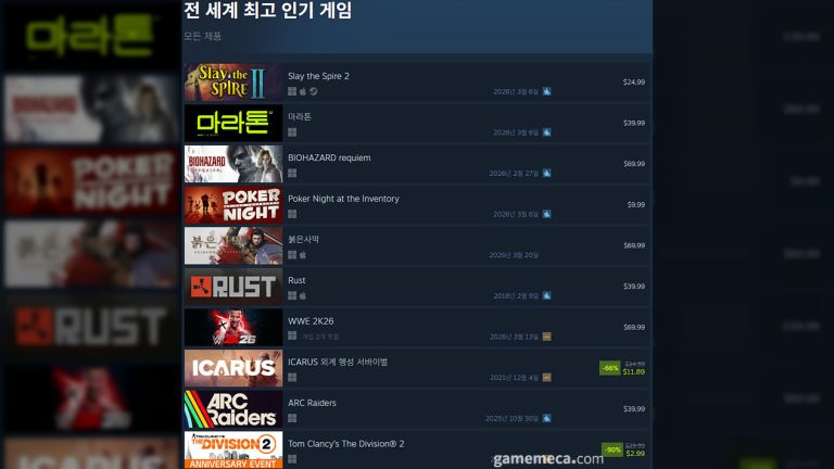 [오늘의 스팀] 실크송·뮤제닉스 잇는 화제작, 슬더스 2 돌풍