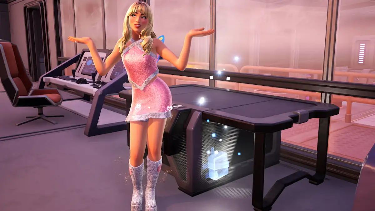 How to decrypt the hidden message at Dark Voyager’s holotable in Fortnite Chapter 7, season 1