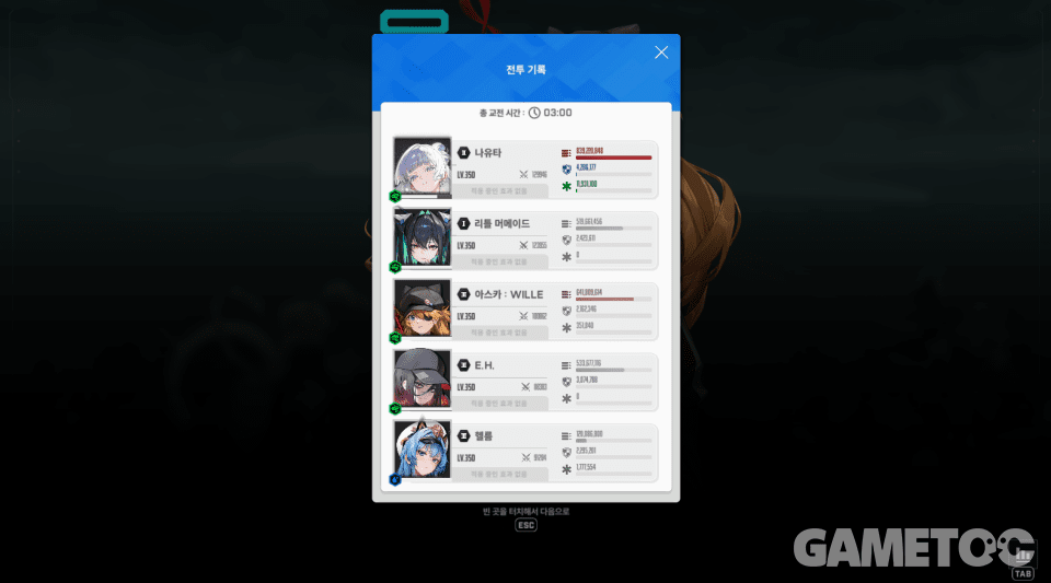 [니케] E.H. “버프 대비 아쉬운 성능, 3.5주년 대비하자”