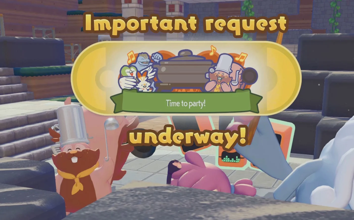 Pokémon Pokopia: Time to Party! Important Request walkthrough