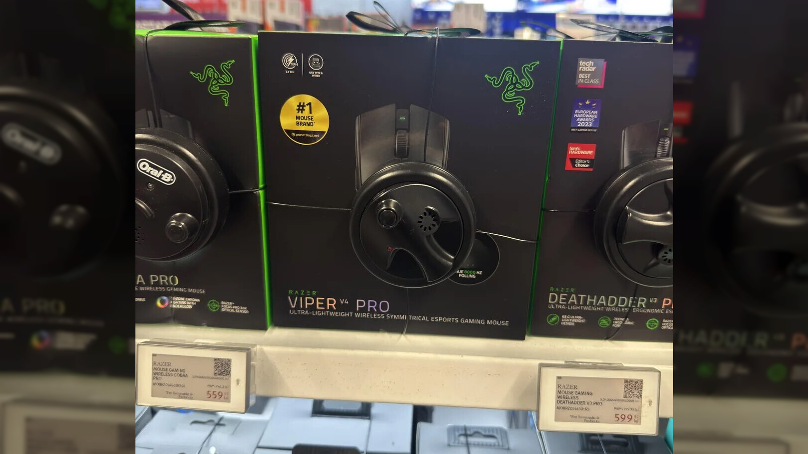Razer Viper V4 Pro Gaming Mouse Leaks in Physical and Online Stores