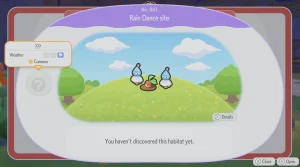 Pokémon Pokopia: Where to find Castform Weather Charms for a Rain Dance site