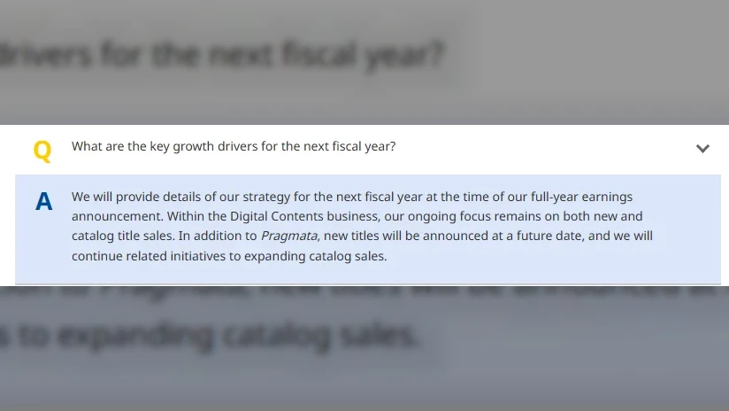 New unannounced Capcom games set to release within the next Fiscal year