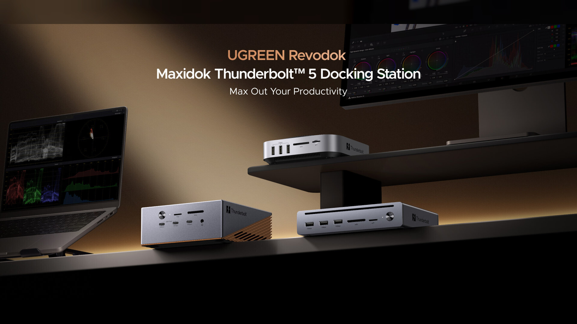 (PR) Ugreen Releases Next-Generation Thunderbolt 5 Docking Stations