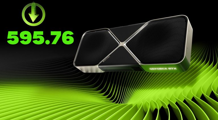 User Reports 7% Higher Score In Steel Nomad And 15-30 FPS Boost With The Latest NVIDIA Hotfix Driver 595.76