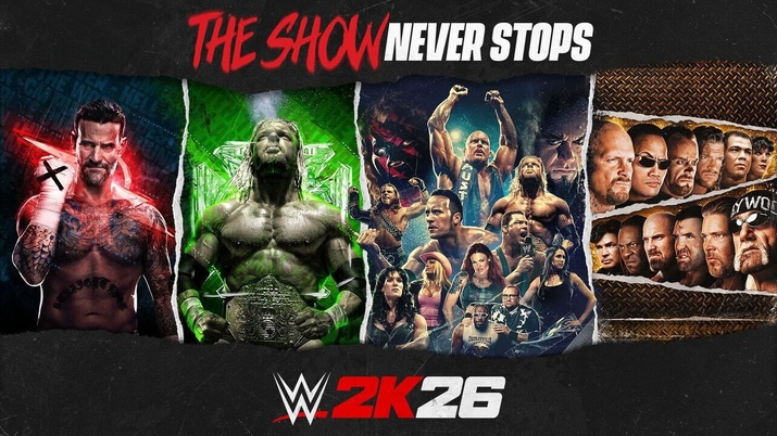 400명 선수 등장, WWE 2K26 스페셜 에디션 사전 출시