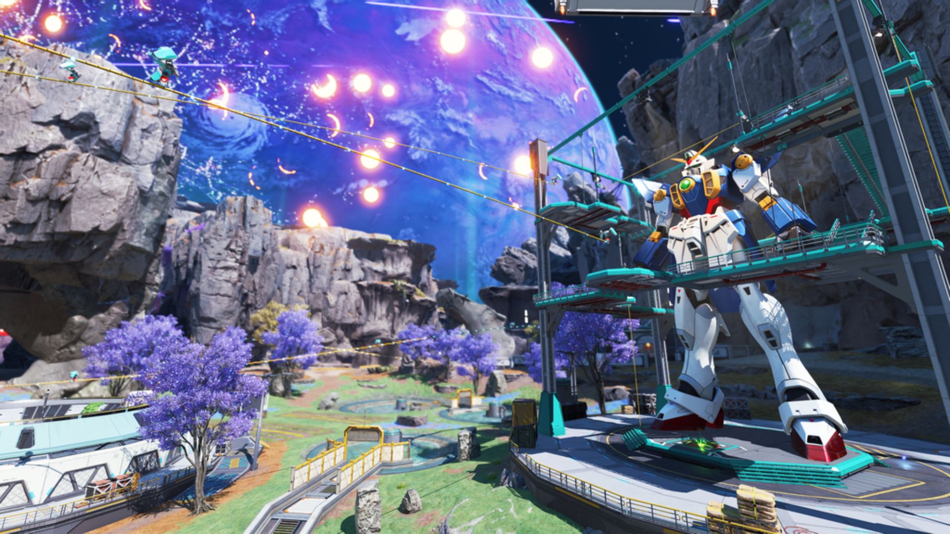 Gundam x Apex Legends event launches: Skins, gamemodes, and more