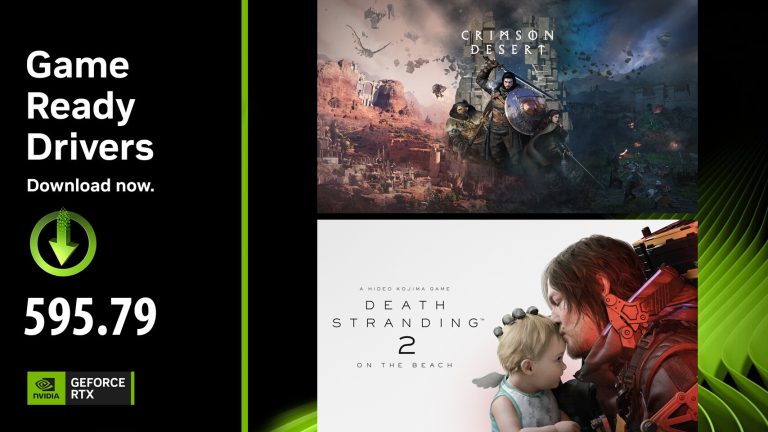NVIDIA Releases GeForce 595.79 WHQL Game Ready Drivers