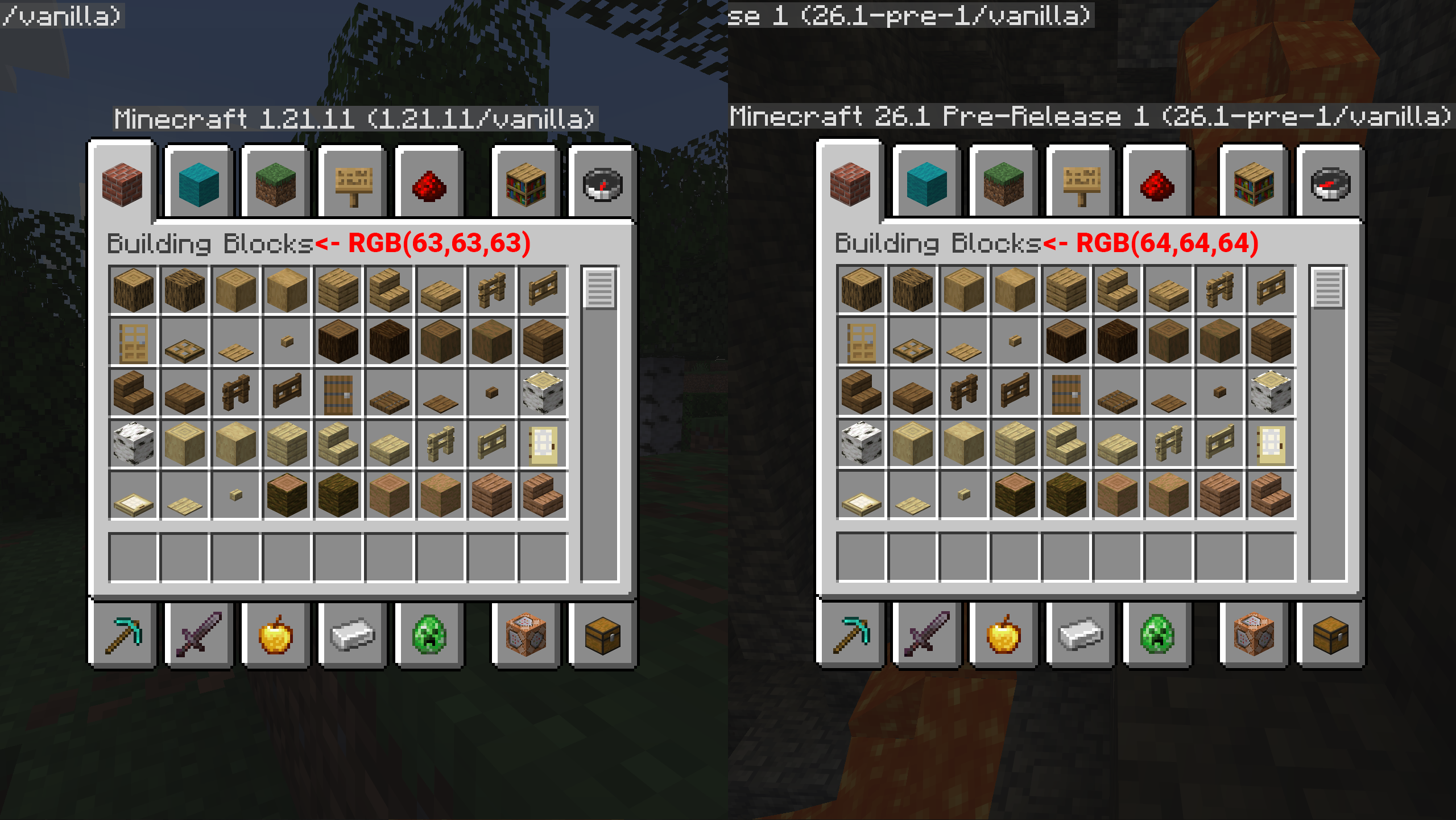 I knew I wasn't crazy! They did change the font color in 26.1