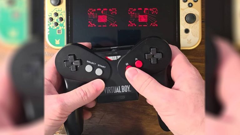 You can now use an OG Virtual Boy controller wirelessly with the Switch, and I'm hoping it inspires Nintendo to create its own new pad