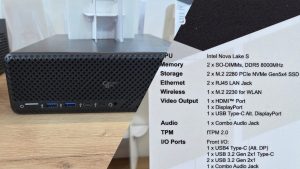 Intel Nova Lake S-Based Embedded PC Mockup Reveal CPUs Support 8000 MT/s DDR5