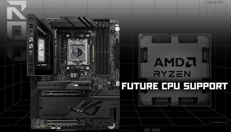 ASUS’s X870 BIOS Adds “Future” Ryzen CPU Support: Could Be Ryzen AI 400 or 9950X3D2
