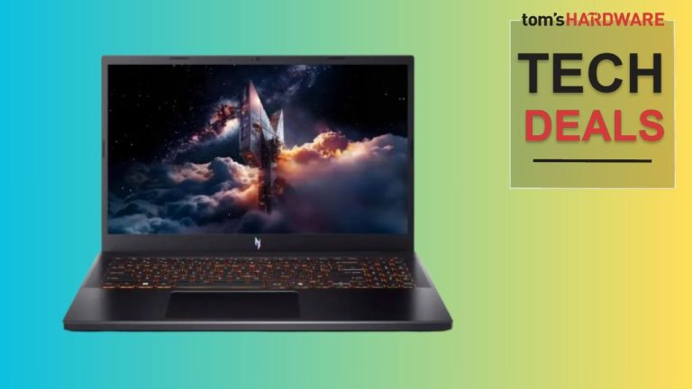 This RTX 5060 Acer gaming laptop with 16GB RAM and a 1TB SSD is a steal for just £799.99 — solid 1080p performer includes a 10-core Intel CPU and a fast 165Hz refresh rate