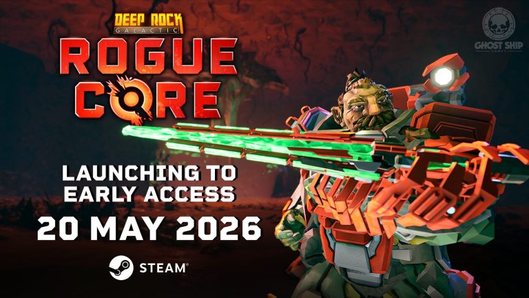 Deep Rock Galactic: Rogue Core launches in Early Access on May 20
