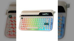 Epomaker Officially Launches Glyph Typewriter-Style Mechanical Keyboard alongside Aula F75 Ultra, Luma100, and RT100 Pro