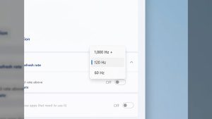 Windows 11 Insiders Get Support for >1,000 Hz Monitor Refresh Rate