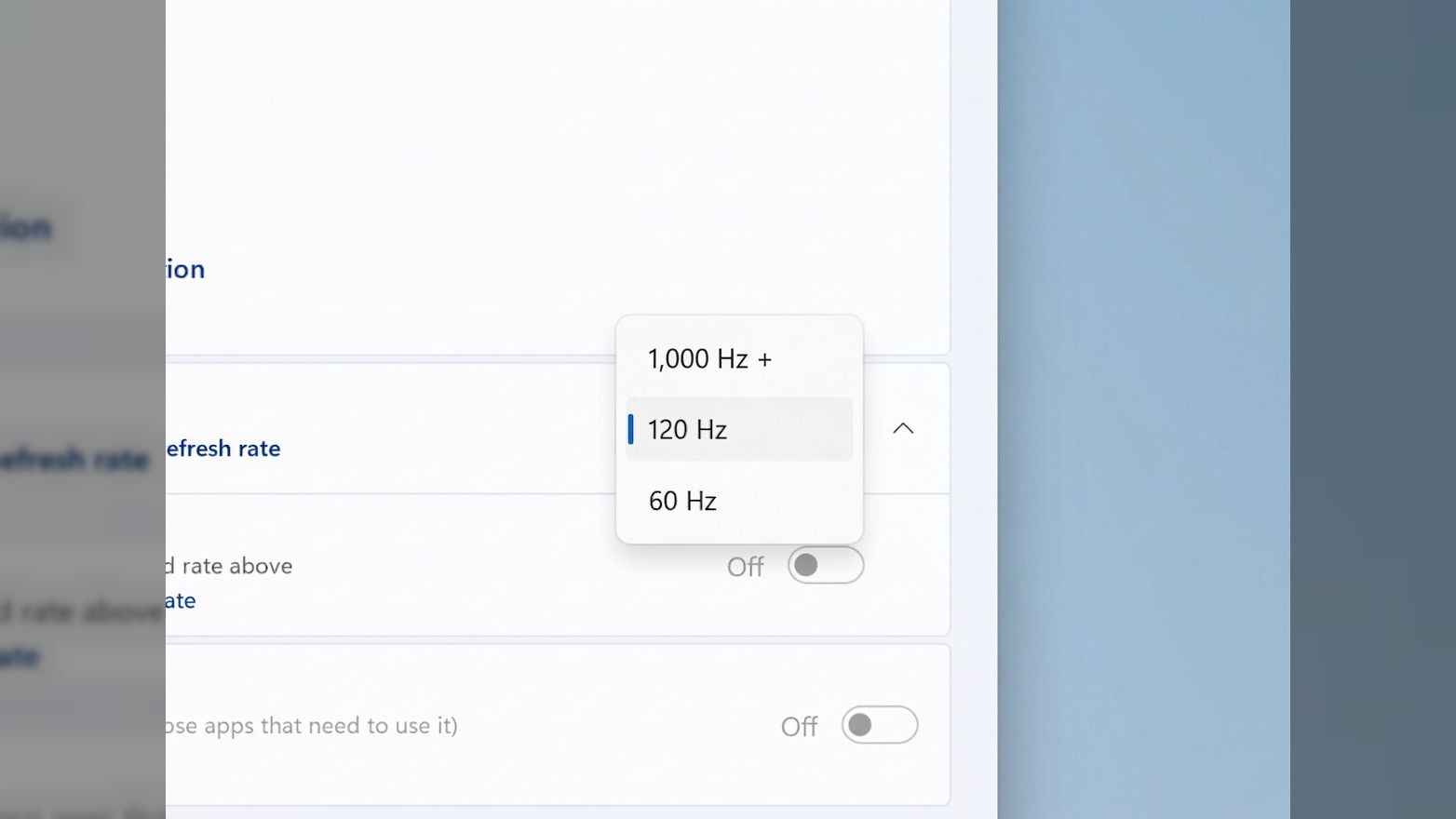 Windows 11 Insiders Get Support for >1,000 Hz Monitor Refresh Rate