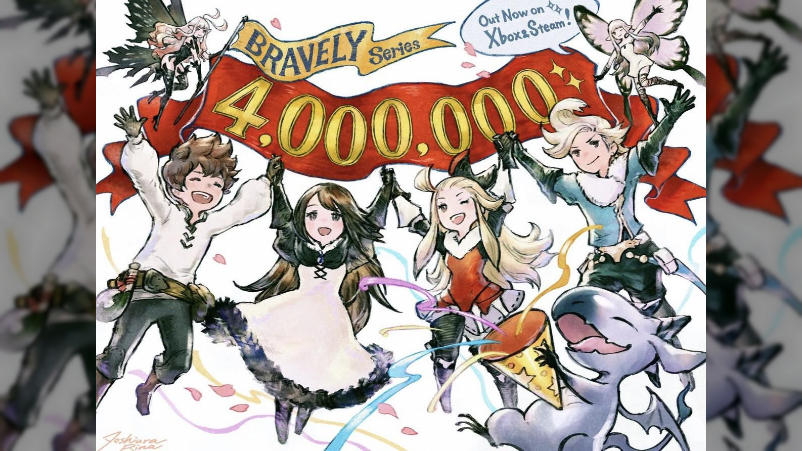 The Bravely series has sold 4 million units